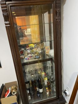Display Cabinet ( Glass) Antique