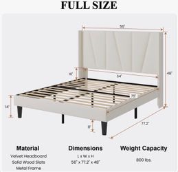 Bed frame + Mattress never opened