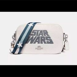 Star Wars X Coach Jes Crossbody With Glitter Motif