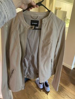 Express leather Jacket