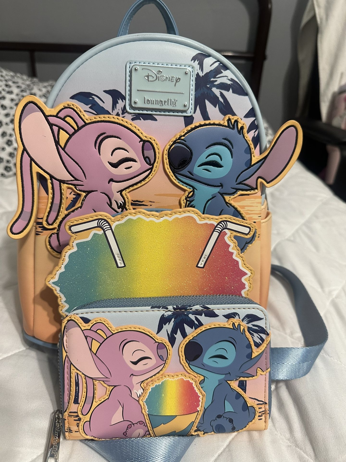 Stitch & Angel Loungefly