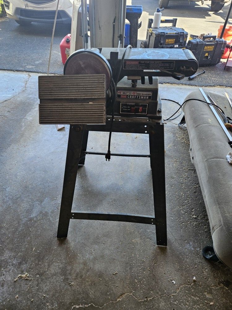 Belt And Disc Sander