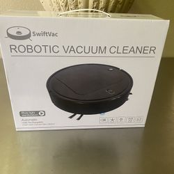 SWIFT VAC ROBOTIC VACUM CLEANER  BLUE LIGHT STERILIZATION  $22.oo   