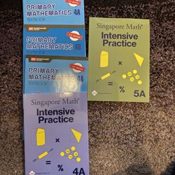 Singapore Math Books Unused