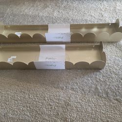 Gold Shelves 