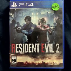 Resident Evil 2 PS4
