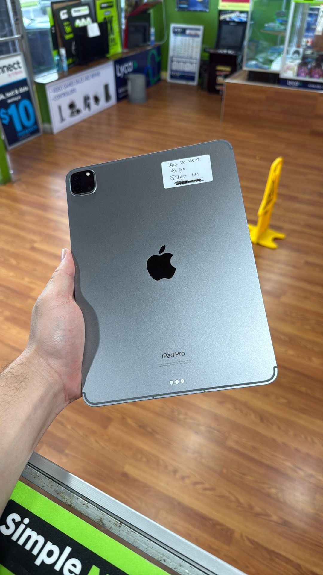 iPad Pro 11” 4th Gen 512gb WiFi Cellular