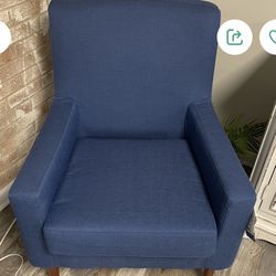 Blue Arm Chair
