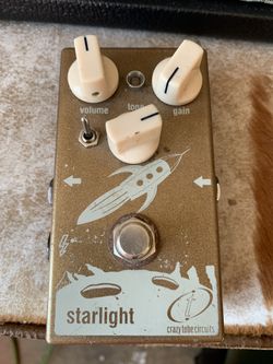 Crazy tube Circuit Starlight Distortion/Fuzz pedal
