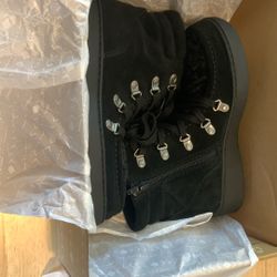 Zodiac Pierson Black Boots Sz 6 M NEW In Box