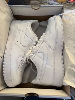 Brand new all white Nike Air Force’s