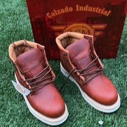 Bota de trabajo para hombre confortable y resistente ligera 