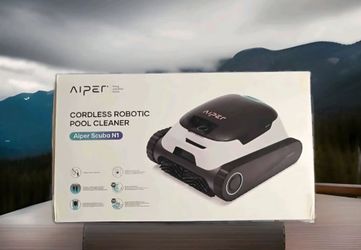 Aiper Scuba N1 Cordless Robotic Pool Vacuum For In/above Ground Pools light used like new