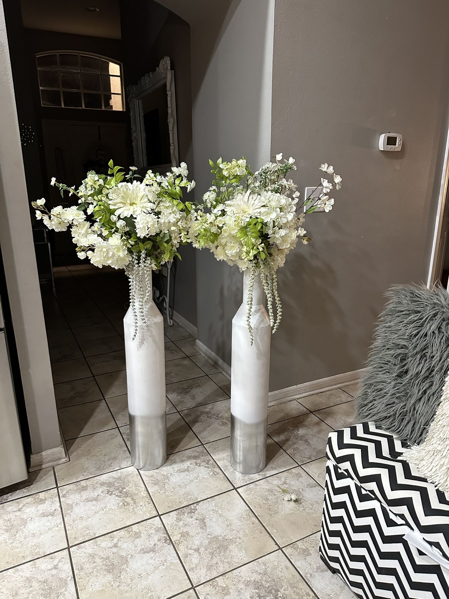 Two 55” Inch Vase With Flowers Included Wesley Chapel
