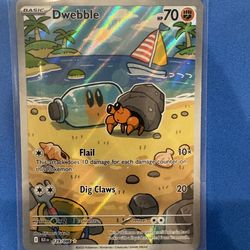 Pokemon Black Bolt - Dwebble Illustration Rare