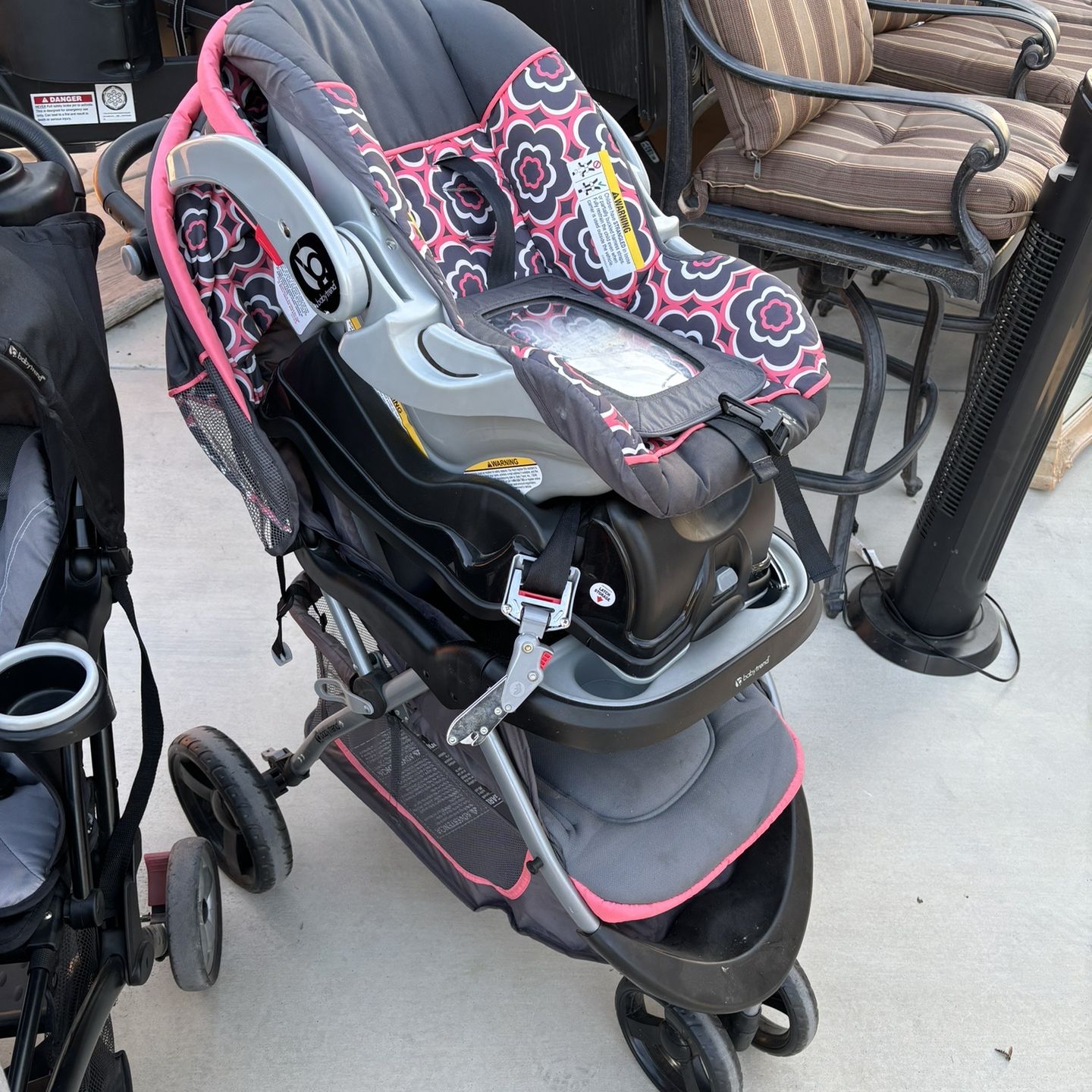 Baby Stroller With Car Seat 