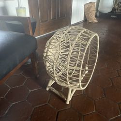 Small Wicker Pet Bed