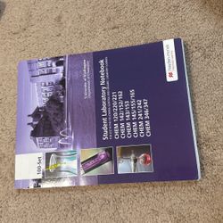 UW Chemistry Student Lab Notebook