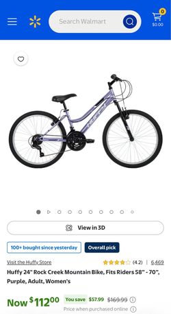 Huffy rock creek mountain bike