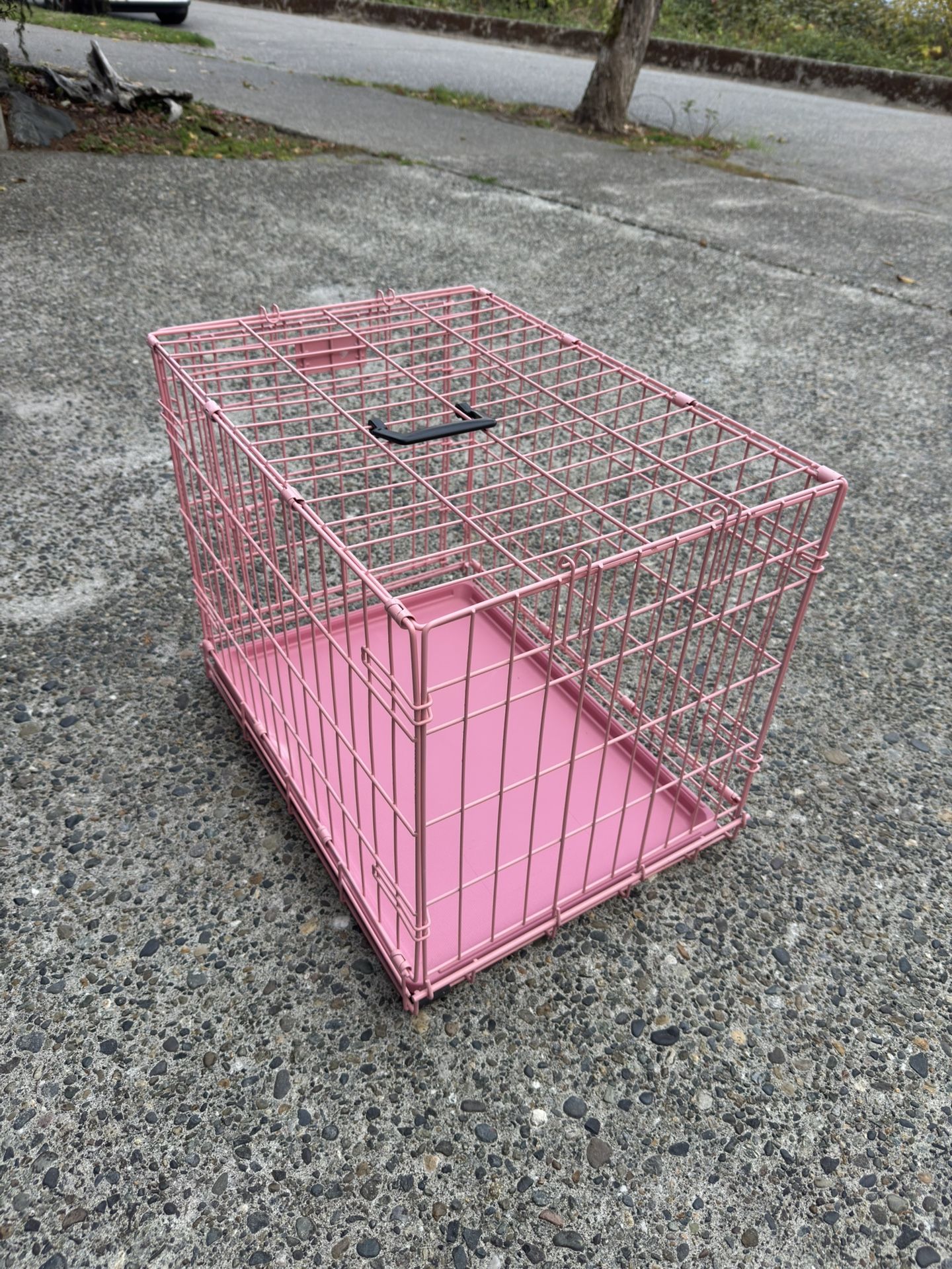 Dog Crate For Small Dogs (24x19x19)
