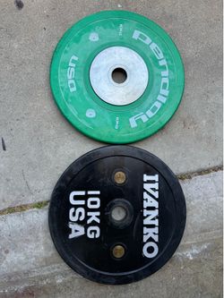 Olympic weight set 2x10 kg
