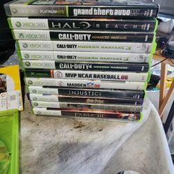 Xbox 360 Games $10 Each
