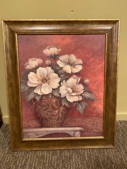 Flower picture frames