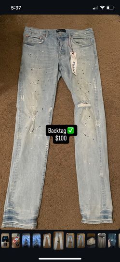 No Front Tag, Size 34 100% Authentic Purples