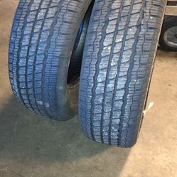 276/65r18 Milestar Tires (2) New