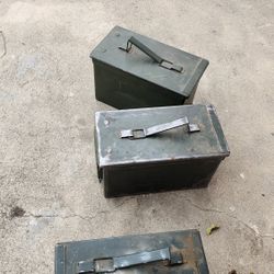 Ammunition Boxes..