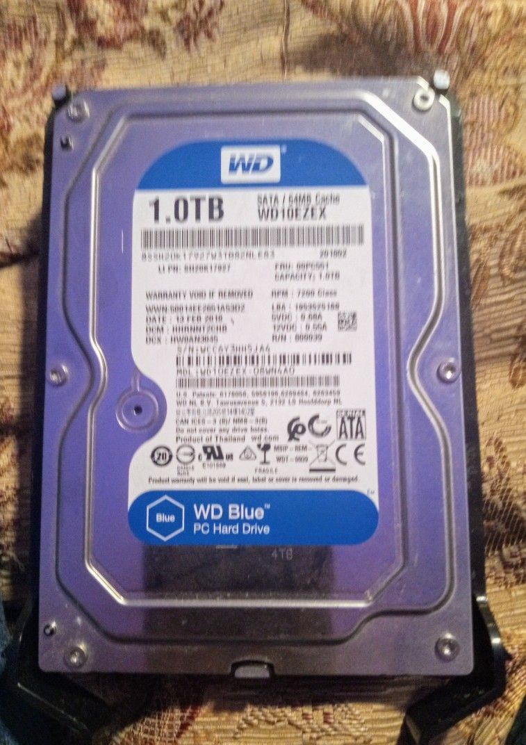 1 TB Hard Drive