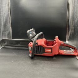 Toro Flex Force 60V Max 16"Lithium Ion Battery Electric Chainsaw changer and battery included 