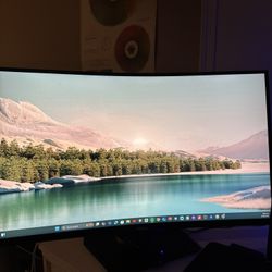 Gaming Monitor - ASUS TUF Gaming 27inch Curved Screen 165hz Monitor