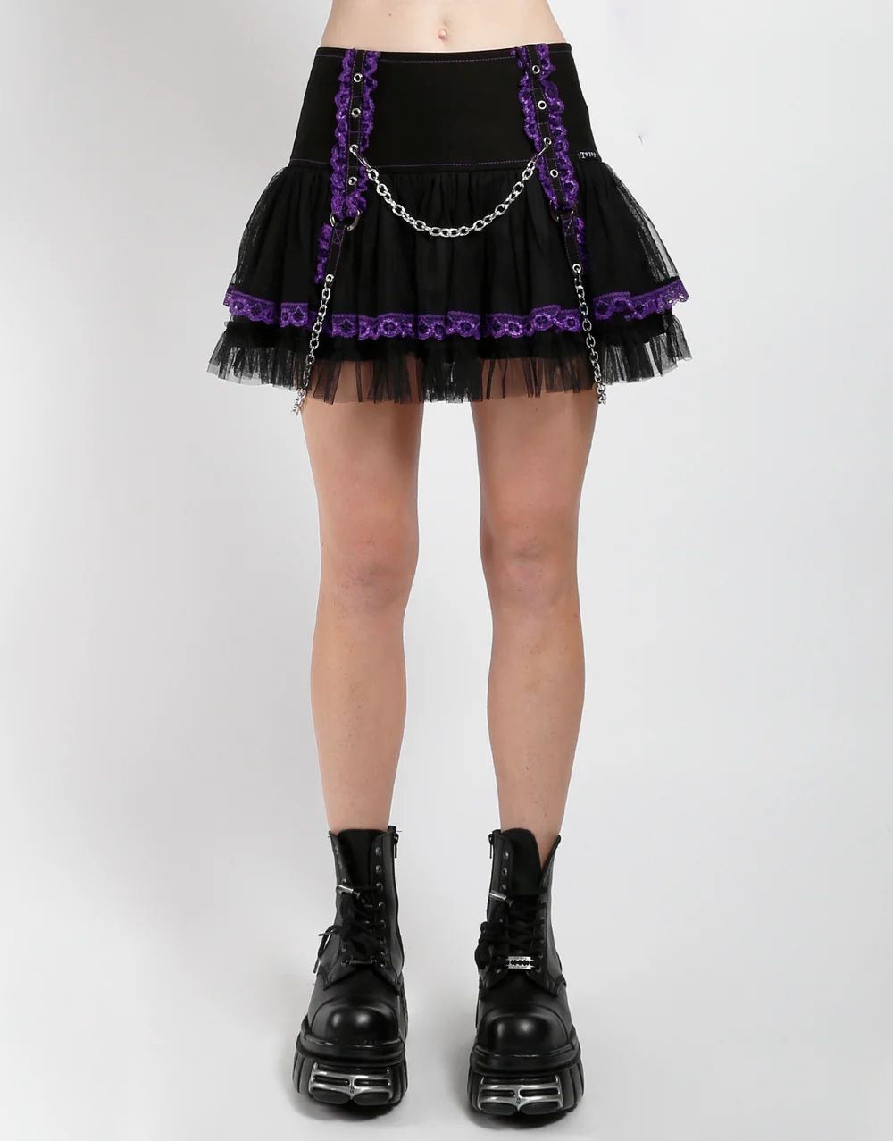 tripp nyc purple skirt