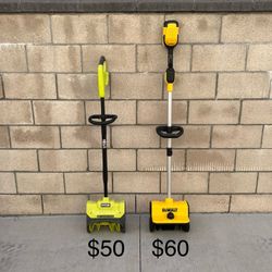 Dewalt 20V & RYOBI ONE+ 18V Snow Shovels **SEE PHOTO FOR PRICING**