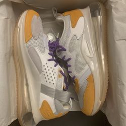 Nike Air Max 720 OBJ Odell Beckham Jr LSU Size 7.5 Deadstock PURE PLATINUM GOLD