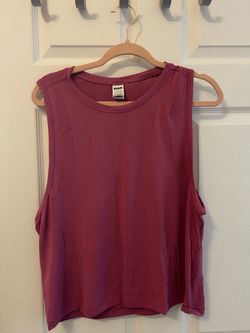 PINK Victoria's Secret Muscle Tank Top - Size Large - Color Pink