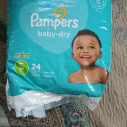 Pamper Diapers Size 5 