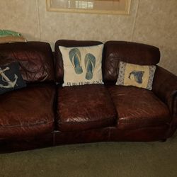 Leather Couch