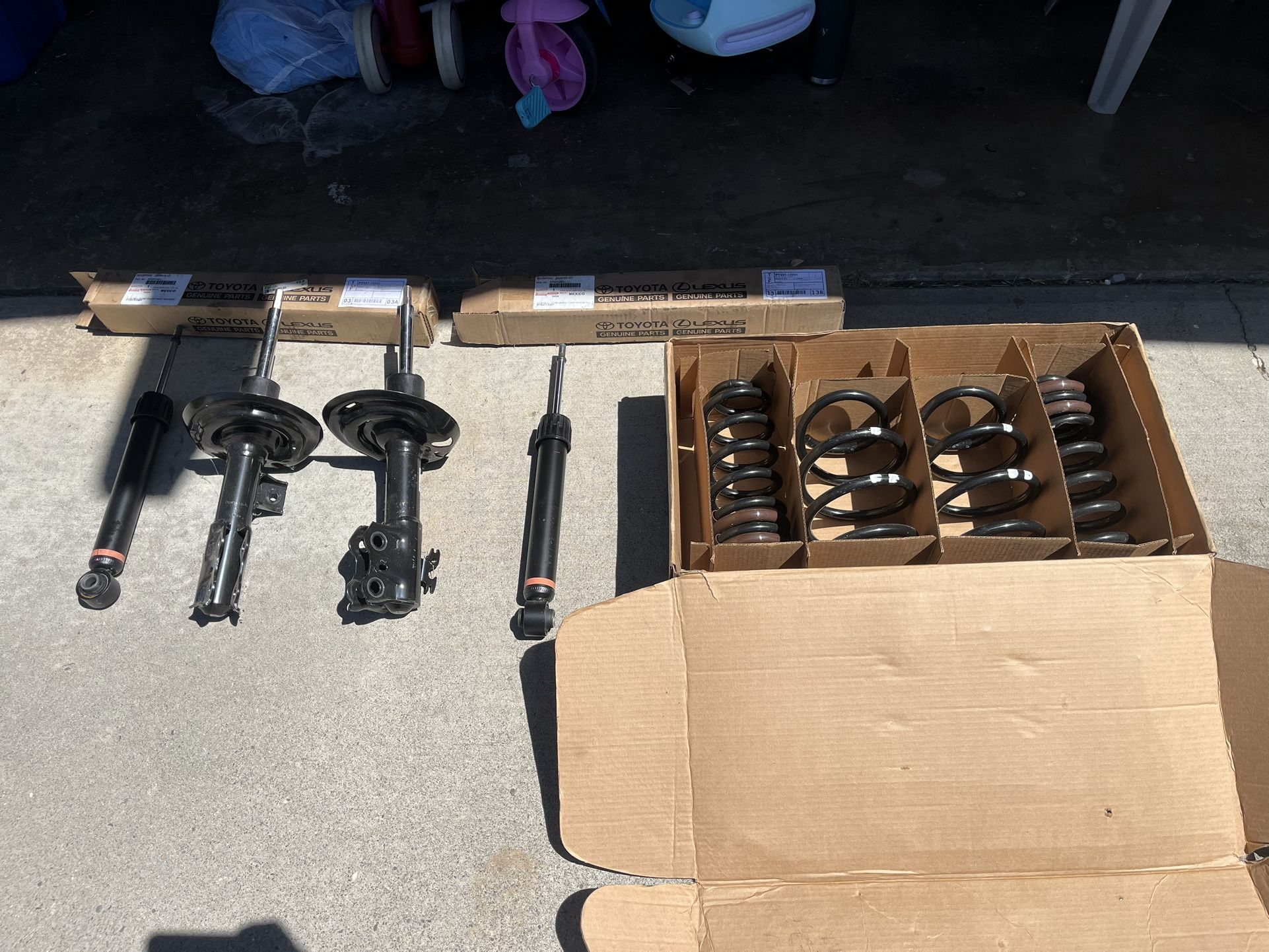 2023-2025 Gr Corolla Suspension