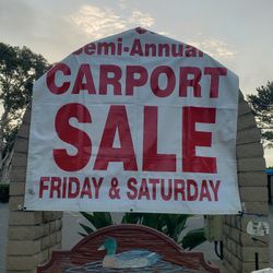 Community Carport Sale