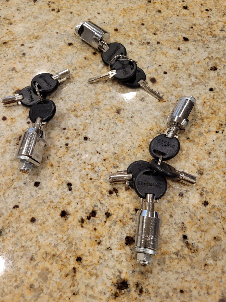4 Sets Of Storage Locker Locks.