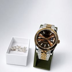 Men’s 2 Tone Luxury Watch
