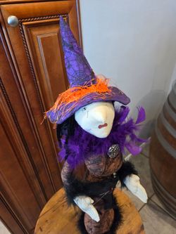 Halloween witch doll