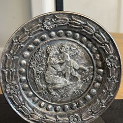 Angels of The Empire "Motherhood " SPI 1994 Solid Pewter Plate Wall Hanging