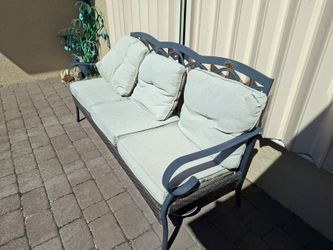 Outside couch