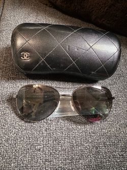Chanel aviator sunglasses