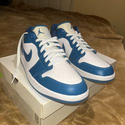 Air Jordan 1 Low Marina Blue Men’s 9.5