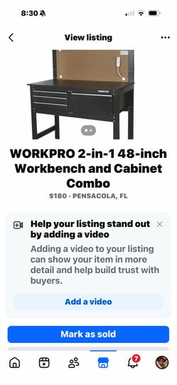 Workman multi purpose work bench