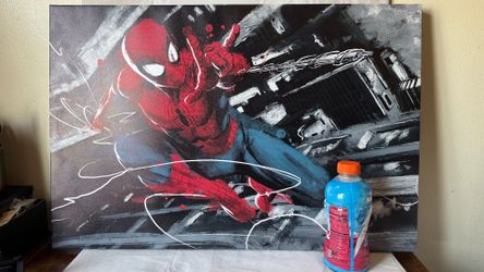 MARVEL SPIDER MAN CANVAS POSTER